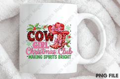 Cowgirl Christmas Club PNG Product Image 4