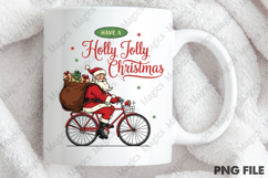 Vintage Christmas PNG, Santa Claus Product Image 4