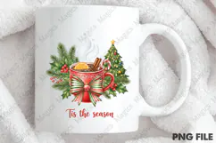Tis the Season Retro Christmas Santa | Christmas Quotes Product Image 4