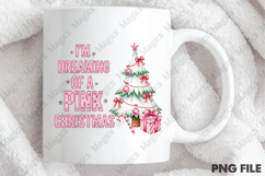 I&#039;m dreaming of a pink Christmas png Product Image 4