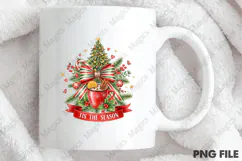 Tis the Season Retro Christmas Santa | Christmas Quotes Product Image 4