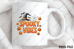 Retro Halloween Spooky Vibes Sublimation Product Image 3