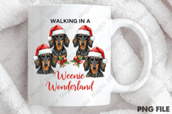 Christmas Dog Pun Weenie Sublimation Product Image 4