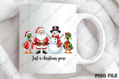 Just a Christmas Goose Png Product Image 4