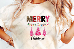Merry Christmas Tree Png Product Image 4