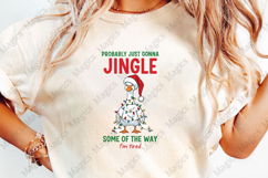 Funny Christmas Goose PNG Product Image 4