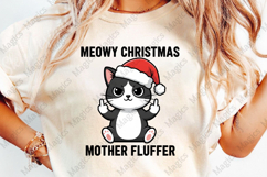 Funny Cat Png, Christmas Cat Png Product Image 4