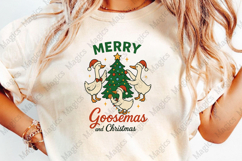 Funny Goosemas Goose PNG Product Image 4