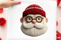 Yarn Crochet Christmas Png Santa Png Product Image 1