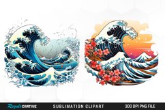 Tsunami Clipart Artwork Product Image 1