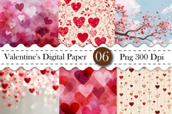 Valentine Digital Paper/6 paper Product Image 1