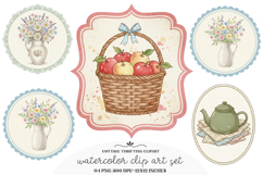 Cottage Thrifting Clipart PNG Product Image 1