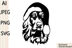 Christmas English springer spaniel/Dog Svg/Png/Jpg/Ai/Vector Product Image 1