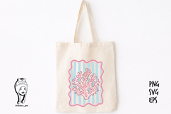 Floral Ocean Creatures hand drawn Product Image 3
