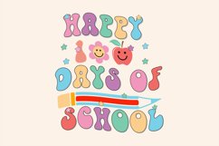 Happy 100 days of school Sublimation Product Image 2