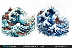 Tsunami Sublimation Clipart Bundle Product Image 3
