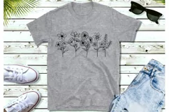 Flowers Svg Wildflower Svg Flower Svg Product Image 3