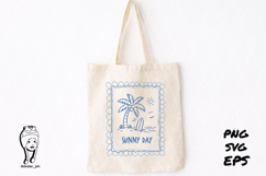 sunny day summer vibes Preppy Hand Drawn Product Image 2