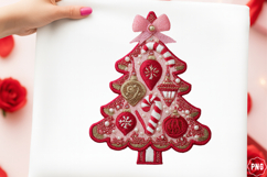 Crochet Yarn Christmas Tree PNG, Christmas Tree PNG, Tree Product Image 1