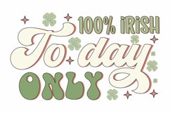 Retro St. Patrick&#039;s Day Sublimation Product Image 1