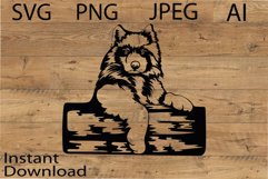 Samoyed Dog/Dog Svg/Png/Jpg/Ai/Vector purebred breed/Pet Product Image 1