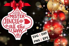 Little Mister Jingle all the Way SVG Product Image 2