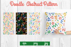 Full color Doodle abstract pattern,graphic background Product Image 1