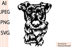 AiredaleTerrier dog/Dog Svg/Png/Jpg/Ai/Vector pet Product Image 1