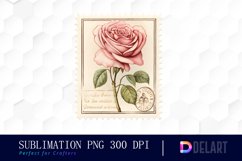 Watercolor Valentine Postage Stamp ,PNG Clipart Product Image 1