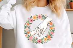 Boho Floral Mom Mother's Day Gift PNG Product Image 1