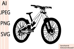 Bike Svg/Jpg/Png/Ai/Cycling/Vector Bike/Bike Racer SVG Product Image 1