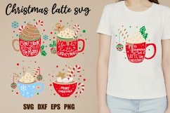 Christmass Latte svg, sublimaion, cahristmas quotes svg Product Image 1