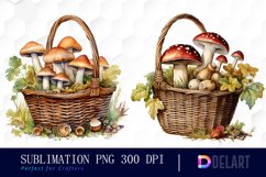 Watercolor Slavic Folk Clipart, Sublimation PNG Product Image 1