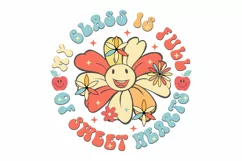 My Class Is Full Of Sweet Hearts PNG Design Product Image 1