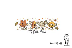 Vintage character fall vibes Product Image 1
