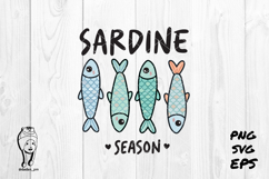 Sardine Season, Cute Fish Illustration Product Image 3