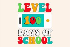 Level 100 Days Of School Sublimation Product Image 2