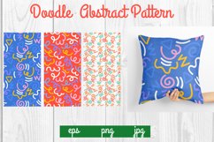 Full color Doodle abstract pattern,graphic background Product Image 1