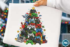 Christmas Gamer Controller PNG /christmas designs Product Image 1