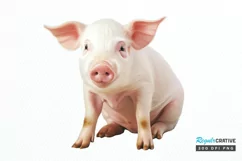 Baby Farm Animal PNG Clipart Product Image 1