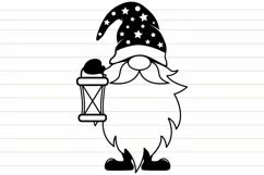 Christmas Gnome Svg Christmas Svg Gnome Clipart Product Image 8