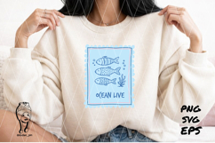 ocean live Summer Preppy Hand Drawn Product Image 3
