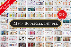 64 Bookmark Bundle Package,Kawaii Elegant &amp; Bright Designs Product Image 1