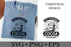 Old Fashioned Hot Cocoa Svg | Christmas svg | Shirt Svg Product Image 2
