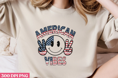 American Vibes PNG, Memorial Day Sublimation PNG Product Image 2