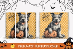 Halloween Dog Tumbler, Cartoon Dog Sublimation Tumbler Product Image 1