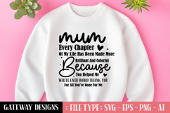 Mother&#039;s Day Svg Design, Mum svg design Product Image 1