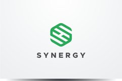 Synergy - Letter S Hexagon Logo Template Product Image 1