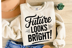 Future looks Bright Svg | Graduation Svg | Shirt Svg Product Image 2