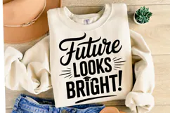 Future looks Bright Svg | Graduation Svg | Shirt Svg Product Image 2